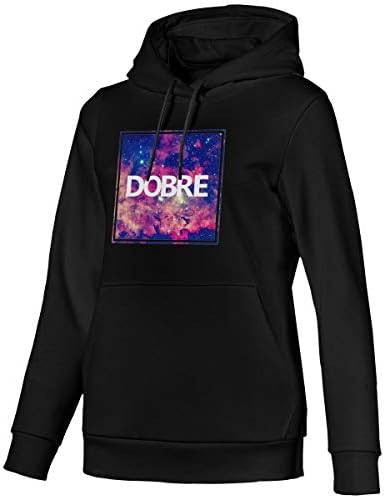 Dobre Brother Logo for Women Hoodie Sweatshirt Sweaters Blouse Tops Pockets