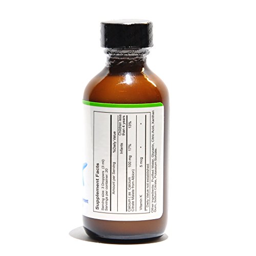 Nature’s Nutra Baby Liquid Calcium Supplement,Bone Strenghth Calcium