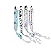 Pacifier Clips by VuminBox | 2-Sided Binky Clips for Baby Boys | Universal Strap/Holder/Leash for Soothies, Teethers, & Pacifiers