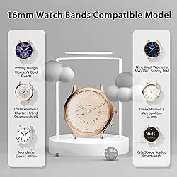 VNDAPT Elastic Watch Bands 16mm 18mm Quick Release