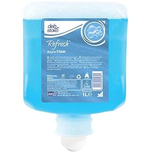 Johnson Azu1LWE Refresh Azure Foam Milde schuimzeep voor de handen, 1 liter patroon, 6 stuks
