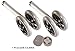 Heavy Duty Bariatric Walker Wheels Pair, Universal Replacement Wheel Kit for Walkers with Free Walker Glides Accessories Double 5