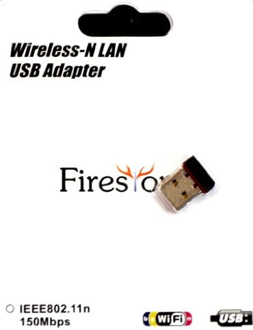 Firestorm Technologies Ultra Fast and Compact USB Wifi B/G/N Dongle 150Mbps