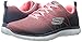 Skechers Sport Women's Flex Appeal 2.0 Fashion Sneaker, Charcoal/Coral, 8 M US