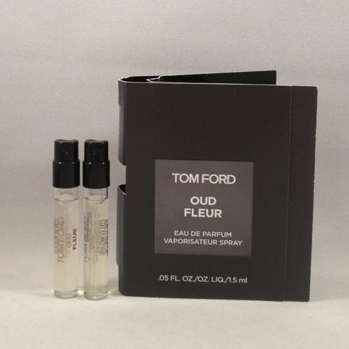 2 Tom Ford Oud Fleur EDP .05 Oz/1.5 Ml Spray Sample Travel Vial