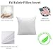 Pal Fabric Square Sham Pillow Insert 18