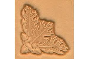 Tandy Leather Oak Leaf Corner Craftool� 3-D Stamp 8536-00