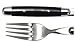 Cambridge Silversmiths Jubilee Black 20-Piece Flatware Set, Service for 4