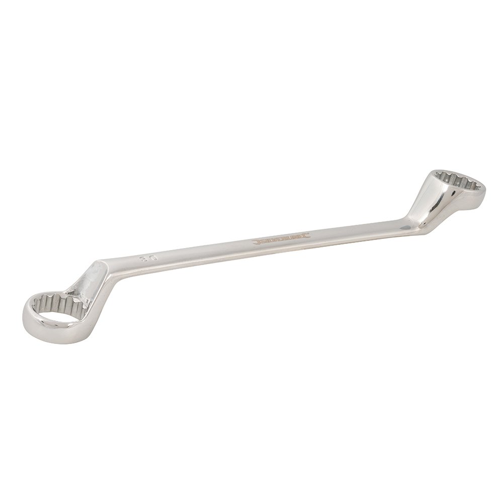 Silverline 442181 Deep Offset Ring Spanner - 30 x 32 mm