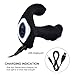 Utimi 10 Speed Silicone USB Charging Vibrating Butt Anal Plug Prostate Vibrator