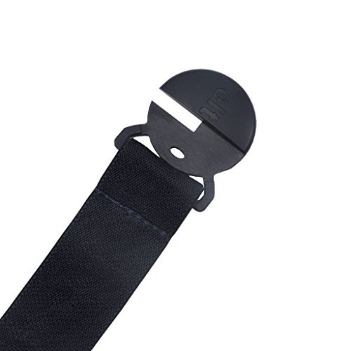 Strong & Invisible Elastic Stretch Belt by Jelt - Fits Women and Men Perfectly - Great With Any Pants! - Eco-Friendly (Denim Blue, Small)