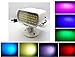 Lightahead Auto, Sound Activated 6 Colors Strobe Light with 48 LEDs Flash Rate Adjustable Disco DJ Stage Lighting for KTV Xmas Party Wedding Show Club Pub Disco DJ