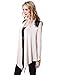 J.TOMSON Womens Draped Open Front Cardigan