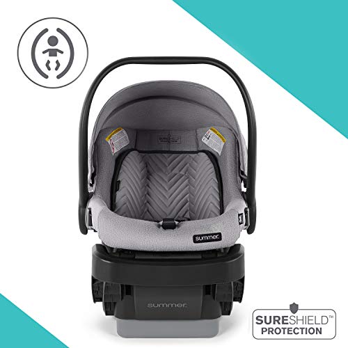 Summer Affirm 335 RearFacing Infant Car Seat, Stone Gray Including