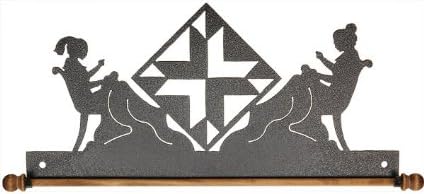Ackfeld 16" Grandma Metal Wall Craft Quilt Textile Holder Hanger