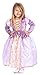Little Adventures Classic Rapunzel Princess Dress Up Costume (Large Age 5-7) - Machine Washable Child Pretend Play and Party Dress with No Glitter