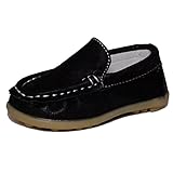 Kids Conda Boys Suede Loafers Water Resistent Slip On Split Leather Boys Oxfords - Deck Shoes / Sneakers
