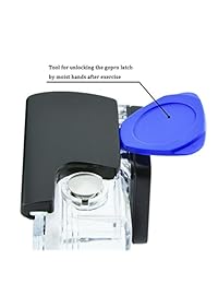 Just · now Bloqueo de repuesto para la hebilla trasera de aluminio Snap Latch para la carcasa submarina GoPro Hero 3 + 4 Esqueleto impermeable a prueba de agua con una sencilla herramienta de desbloqueo negro