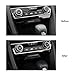 Thenice for 10th Gen Civic Real Carbon Fiber Passenger Airbag Light Trims Decoration Cover for Honda Civic 2021 2020 2019 2018 2017 2016
