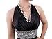 JYX Pearl Long Strand Necklace 7-8m White Black and Pink Cultured Freshwater Pearl Necklace for Women 47
