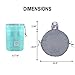 Tinbrot Travel Makeup Bag Set - 2 PCS Waterproof Cosmetic Bags Large Capacity Lazy Makeup Bag Portable Drawstring Toiletry Bags Multifunction Organizer Storage Carry Case Kit for Women