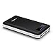 TopMate 20000mah Huge Capacity Power Bank, Three Output Ports(Two 2.1A One 1A), Dual LED Lights, Ninety Percent Conversion, Carbon Fiber Look