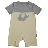Silkberry Baby Bamboo Unisex-Baby Short Sleeve Romper