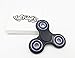 WeFidget's Anxiety Fighter Bluecap Fidget Spinners, 1-3 Minute Spin Time, Hybrid Ceramic Bearings (Black)