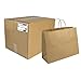 Duro ID# 87129 Tote Shopping Bag 65# 100% Recycled Natural Kraft 250pk 16 x 6 x 12