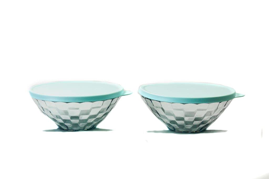 Tupperware Stella Diamant 38396 Serving Bowl 500 ml Sky Blue (2)