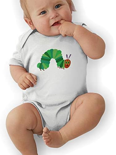 Baby Boy Bodysuits, The Very Hungry Caterpillar Unisex Newborn Infant Bodysuit Baby Clothes