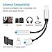 Headphone Accessories 3.5 mm Jack Aux Adapter 2 in 1 Earphone Splitter Adaptor Charger Cables & Audio … …thumb 4