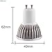 ELINKUME GU10 LED Bulbs, Cold White 6000K, 6W 720LM, 60W Halogen Spotlight Bulb Equivalent, Energy Saving GU10 LED Light Bulbs, 38°Beam Angle, Non Dimmable, Pack of 10