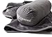 TRAVELREST 4-in-1 Travel Blanket – Wearable Blanket, Pillow & Body Wrap, Lightweight, Compact & Cozy with Carry Case, Travel Friendly, Comfort, Ideal for Airplanes, Long Flights, Road Trips - Gray