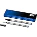 Montblanc Rollerball LeGrand Refills (B) Royal Blue 124497 – Pen Refills for Meisterstück LeGrand Rollerball Pens with a Broad Tip – 2 x Blue Pen Cartridges