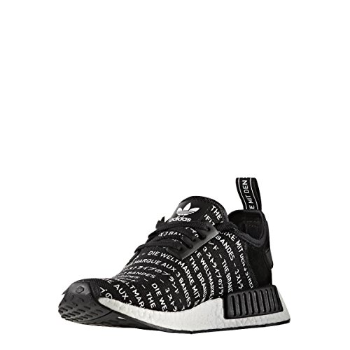 Adidas NMD R1 'Three Stripes' - S76519 - Size 7.5 Black, White on Galleon  Philippines