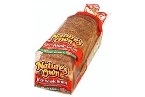 NATURE'S OWN NATURES OWN WHOLE GRAIN BREAD 100% PER LOAF 20 OZ