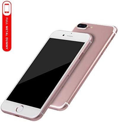 [100% Metal] 2nd Generation Non-Working Replica Phone Dummy Display Phone for Phone 7 i7 Plus 4.7/5.5 inches (Rose 5.5)