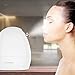 OLAXER Facial Steamer Nano Ionic Professional Face Steamer Sprayer with Aromatherapy Basket, Adjustable Nozzle, Hot & Cool Mist Moisturizing Humidifier Home Sauna, 180ML Water Tank