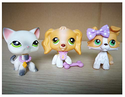 Yellow LPS Shorthair Cat 125 LPS Cocker 