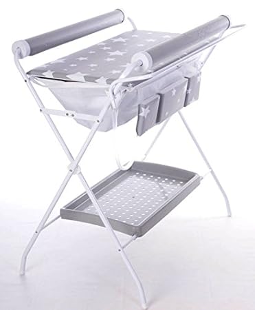 Plastimyr Bañera flexible diseño estrellas color gris