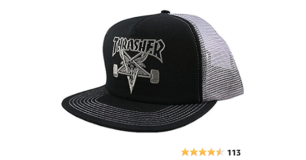 Amazon.com: THRASHER Mesh Sk8 Goat Hat 