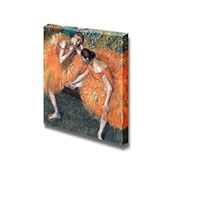 Two Dancers by Edgar Degas Print Famous Painting Reproduction