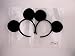 Finex Mickey Minnie Mouse Costume Deluxe Fabric Ears Headband *Set of 2*