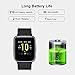 GRDE Smart Watch, Fitness Tracker Watch Activity Tracker Full Touch Screen Smartwatch 5ATM Waterproof with Heart Rate, Sleep Monitor, Step Counter Compatible with iPhone Sumsung for Man and Woman