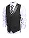 Coofandy Men's Suit Vest Slim Fit Casual Skinny Dress Waistcoat