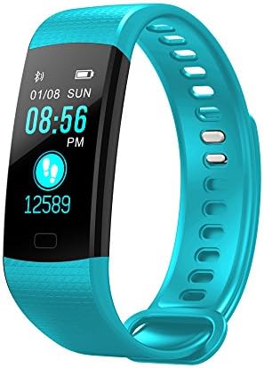 Activity Tracker, Y5 Customized Activity Tracker with Heart Rate Monitor, 14 Sports Modes Smart Watch IP67 Waterproof Bluetooth Pedometer for Men, Women and Kids