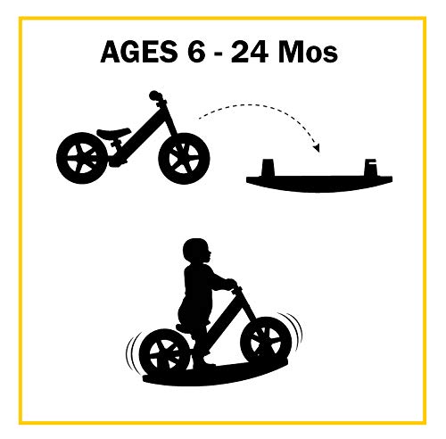 Strider Sport 2-in-1 Rocking Bike, for Ages 6 Months to 5 Years, Pink - Thumbnail 4