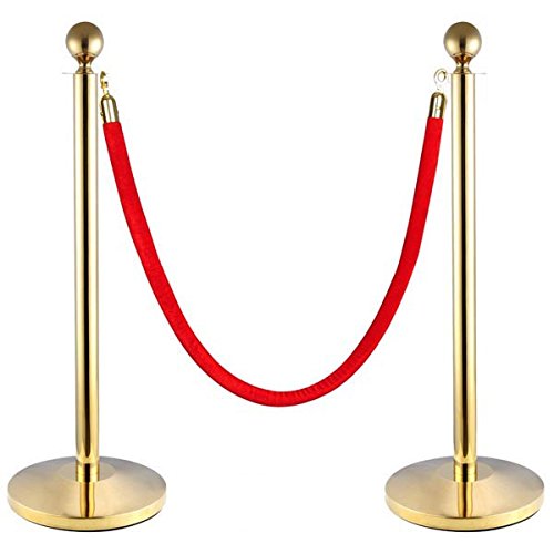 2Pack Crowd Control Stanchions Barriers Velvet Rope Buy Online in