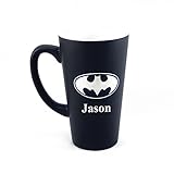 Personalized Batman Coffee Mug, The Dark Knight Mug, Custom Batman Mug, Caped Crusader, Superhero Mug, Monogrammed Batman Coffee Mug, Custom Ceramic Mug, Engraved Mug, Comic Book Mug